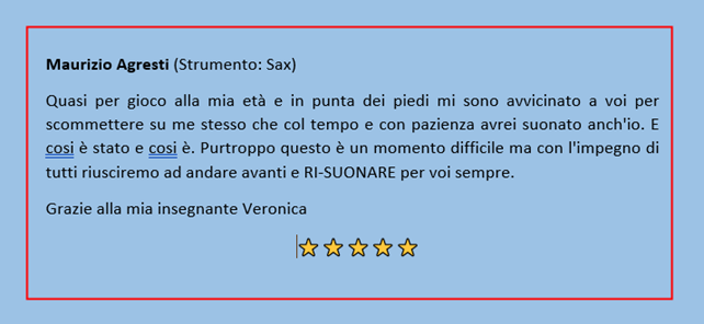 Recensioni